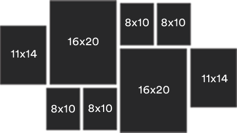 Impressions Wall Clusters picture frames. Available on HOG - Home. Office. Garden online marketplace