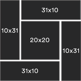 Whirlwind Wall Clusters picture frames. Available on HOG - Home. Office. Garden online marketplace