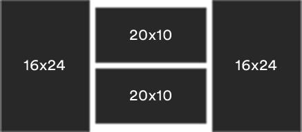 Harmony Wall Clusters picture frames. Available on HOG - Home. Office. Garden online marketplace