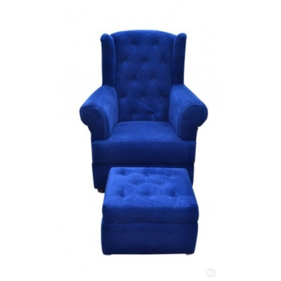 Wing Back Rocking Chair and Ottoman Home Office Garden | HOG-HomeOfficeGarden | HOG-Home.Office.Garden