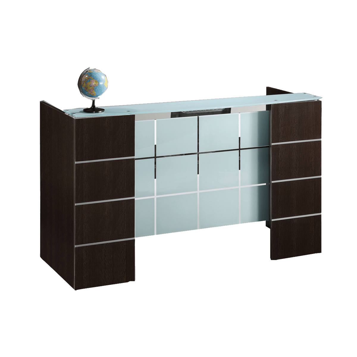 Tebur ofishin liyafar itace 1.6mtr