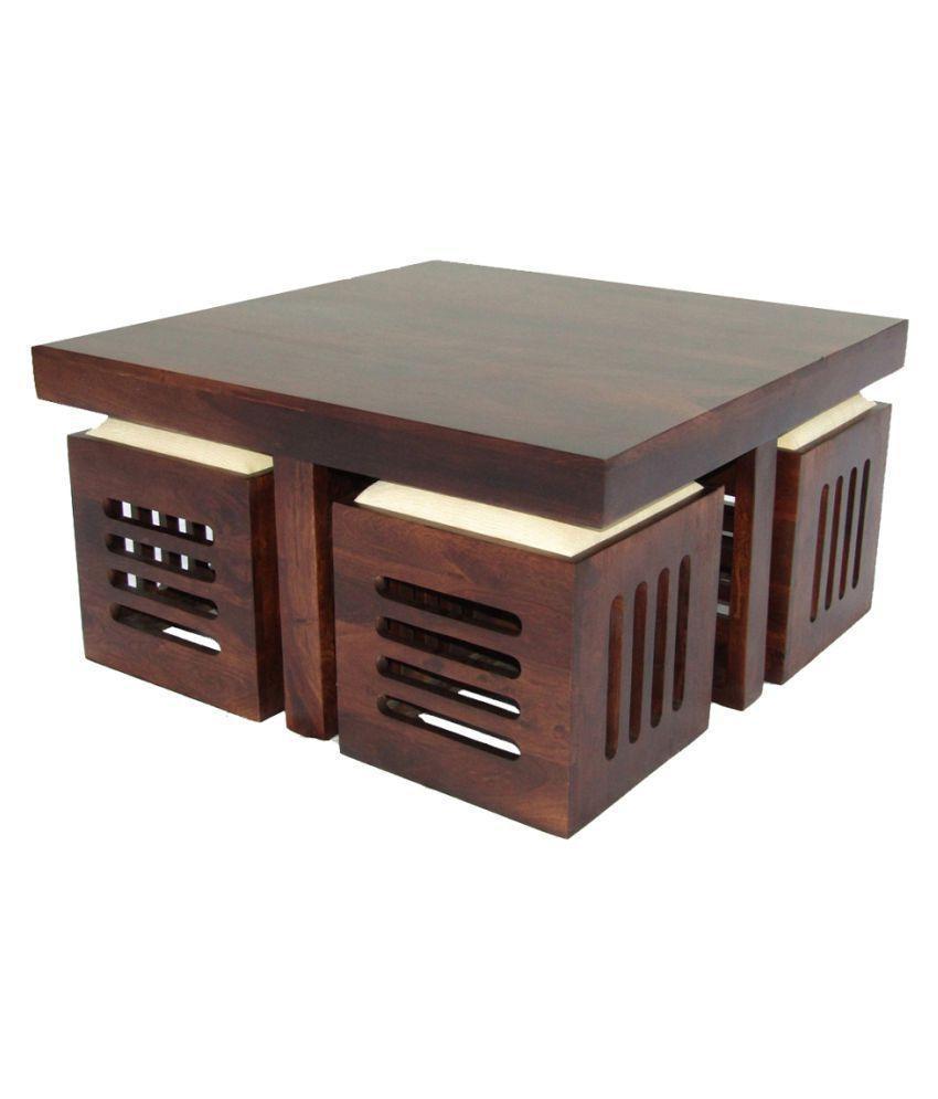 Wooden coffee table Set 4+1 Home Office Garden | HOG-HomeOfficeGarden | HOG-Home.Office.Garden