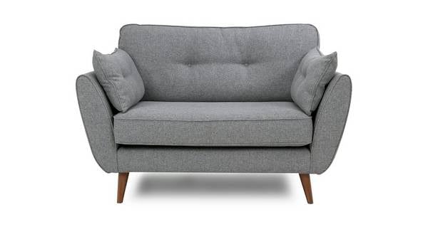 Zinc Cuddler Sofa Home Office Garden | HOG-HomeOfficeGarden | HOG-Home.Office.Garden