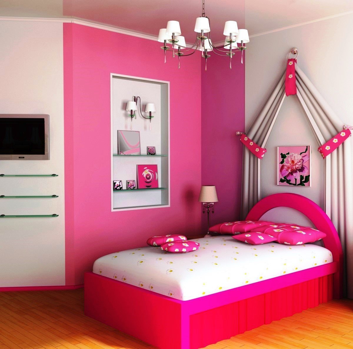 HOG how to decorate the dream room of a teenage girl