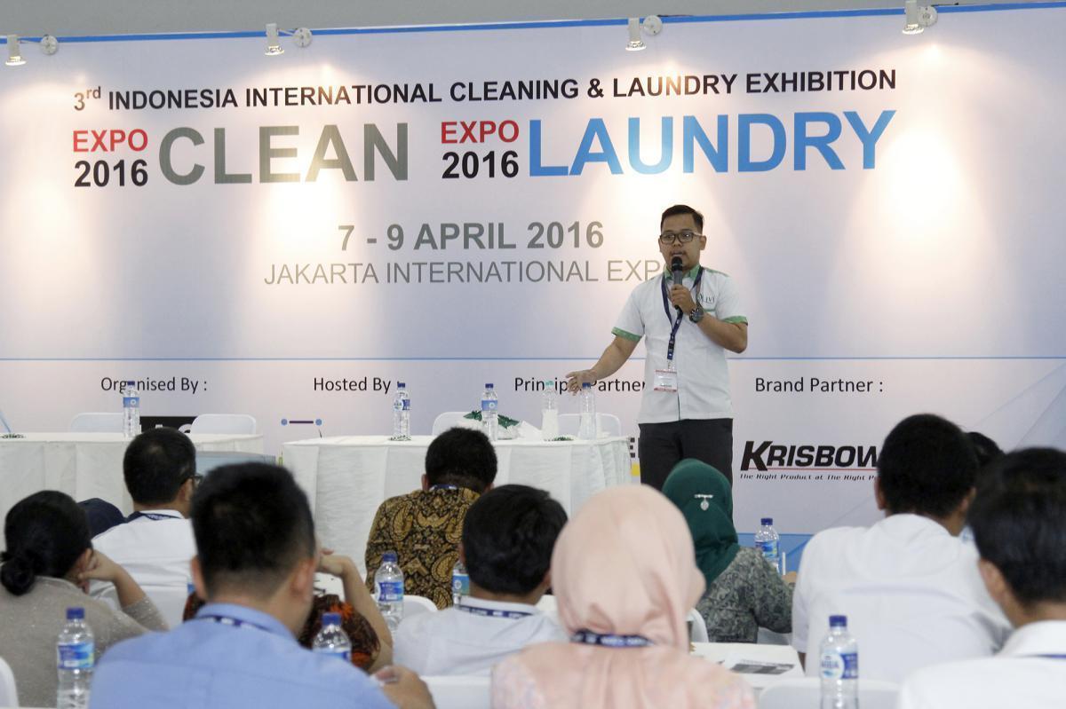 HOG article about the 5th Indonesia international modern cleaning & textile care exhibition