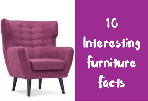 HOG article on 10 furniture facts you probably never knew