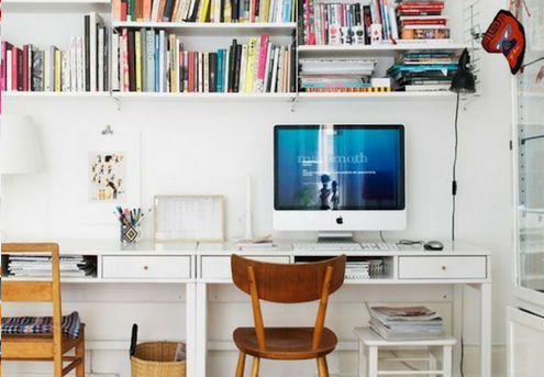HOG idea on how to Squeeze home office in your small space