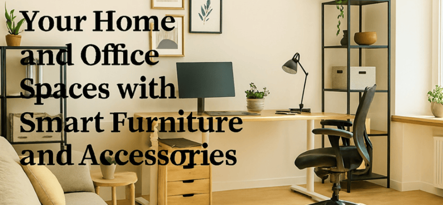 Transform Your Home and Office Spaces with Smart Furniture and Accessories