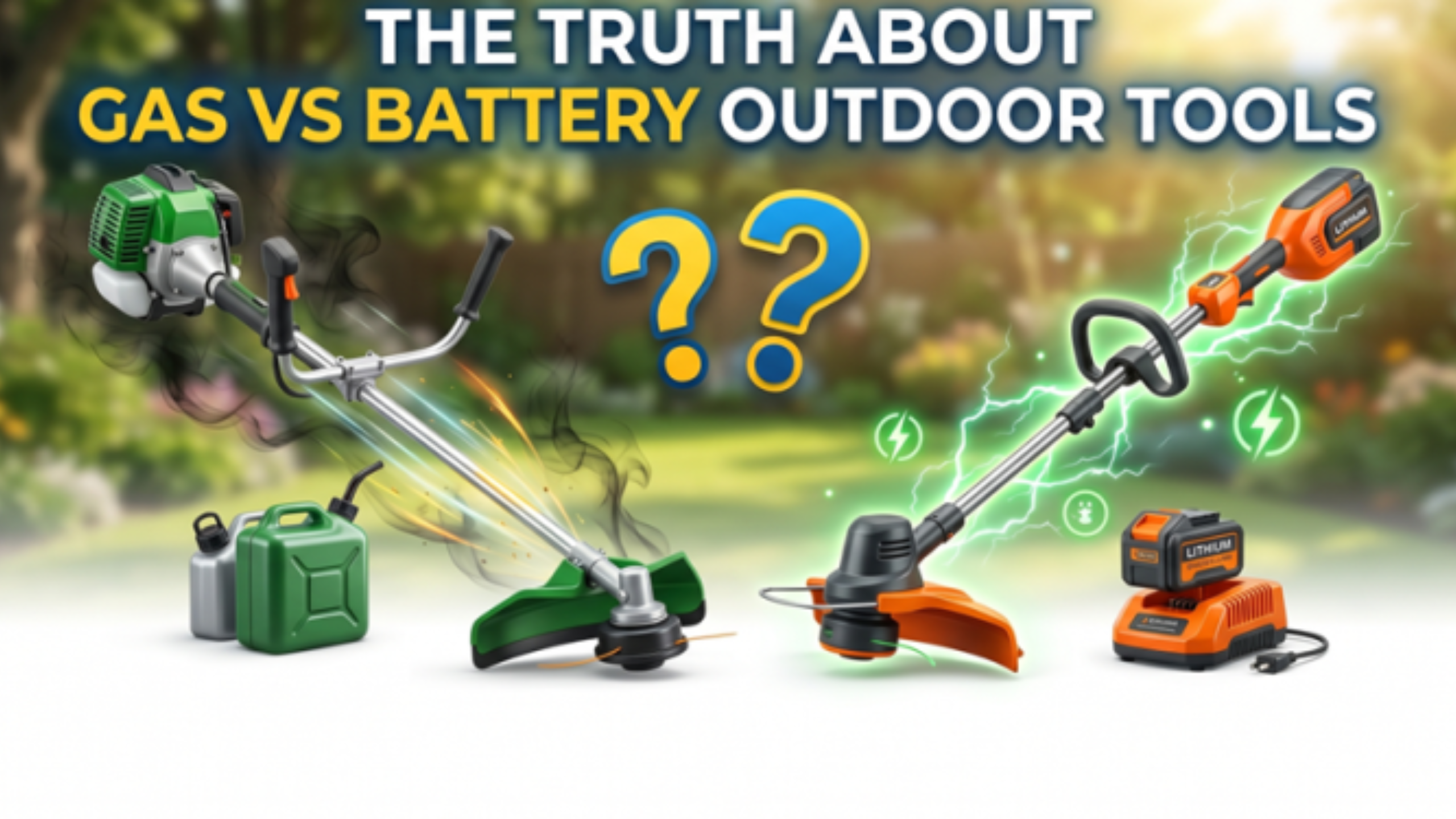 The Truth About Gas vs Battery Outdoor Tools That Most Review Sites Will Not Tell You