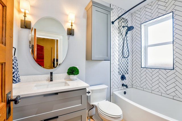HOG ideas giving bathroom modern feel without breaking bank