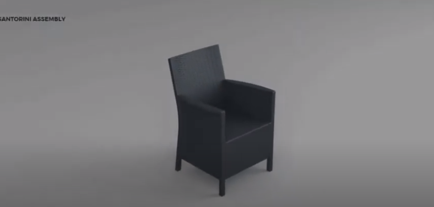 HOG guide on how to assemble santorini chair