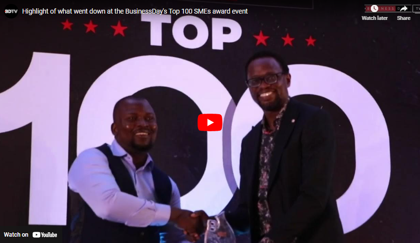 Highlight of what went down at the BusinessDay's Top 100 SMEs award event