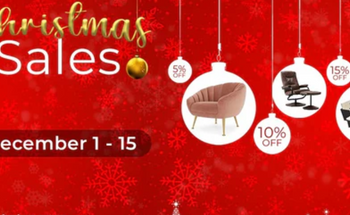 Deck the Halls this Christmas with Fabulous Furniture and Decor Accessories on Sale!