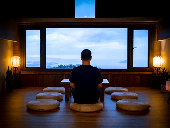 HOG article on creating Zen space in your home for a blissful escape