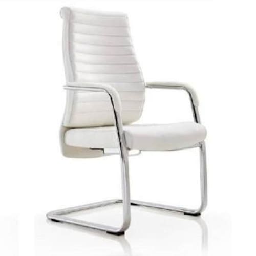 1.2 Metre Office Table and White Swivel Chair with 2 Visitor Chairs @HOG - Home Office Garden Online Marketplace