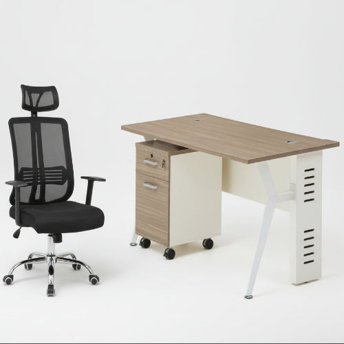 1.2 Metre Office Table with Office Swivel Chair @HOG - Home Office Garden Online Marketplace