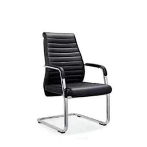 1.6 Metre Office Table and Black Swivel Chair with 2 Visitor Chairs @HOG - Home Office Garden Online Marketplace