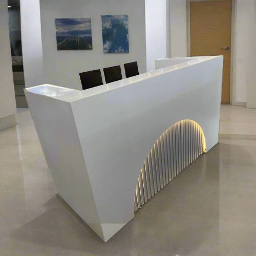 1.8 Meter Modern Reception Desk. @HOG - Home Office Garden Online Marketplace