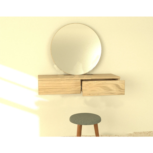 Vee Vanity Set (Light-Oak). Home Office Garden | HOG-HomeOfficeGarden | online marketplace