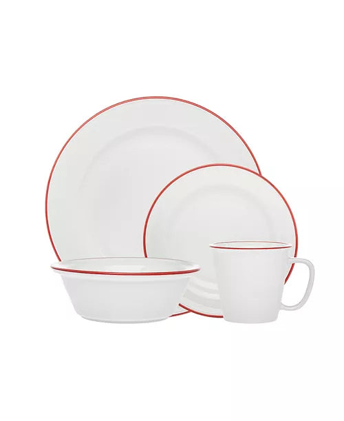 Godinger Gathering 16pcs Dinnerware Set - Red Touch Home, Office, Garden online marketplace