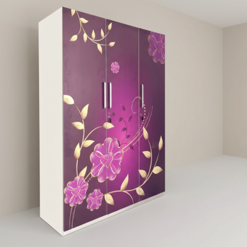 2-Door Floral Design Wardrobe @HOG - Home, Office, Garden, Online Marketplace