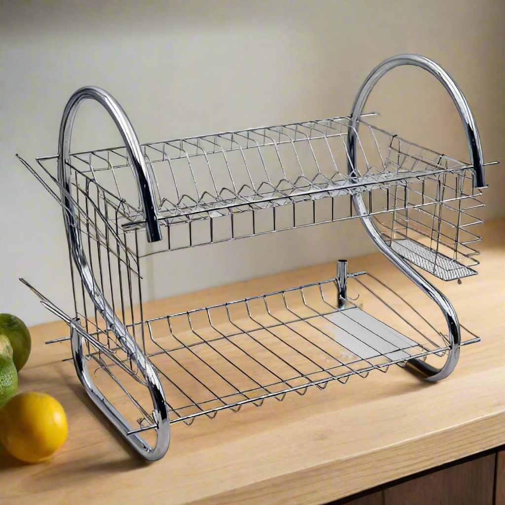 2-Tier Stainless Steel Dish Rack Order Now @HOG Online Marketplace