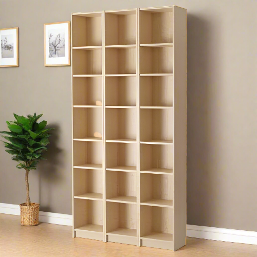 21 Tier Wooden Shelf Beech Bookcase Shelving Storage Display Rack Order Now @HOG Online Marketplace