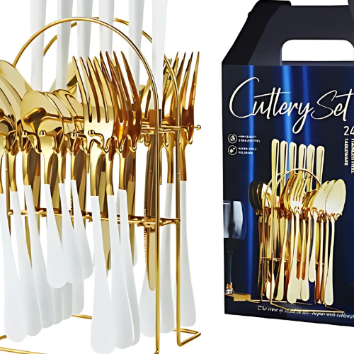 24-Piece Stainless Steel Cutlery Set @HOG - Home Office Garden Online Marketplace