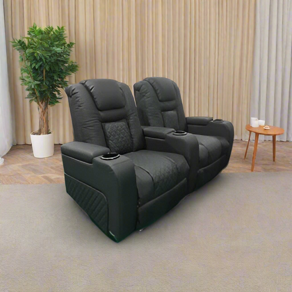 2 Seater Electric Massage Recliner Chair @ HOG