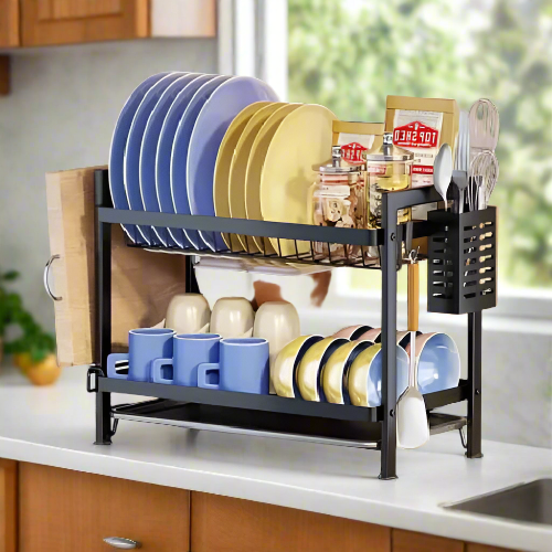 2 Tiers Storage Kitchen Dish Rack Order Now @HOG Online Marketplace