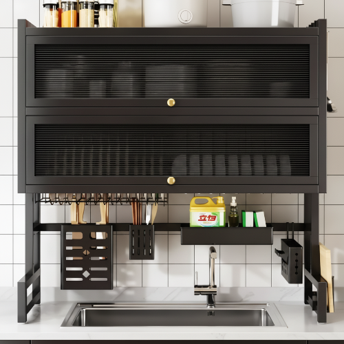 2 layer Oversink Dustproof Draining Plate Rack Dish @HOG - Home, Office, Garden, Online Marketplace

