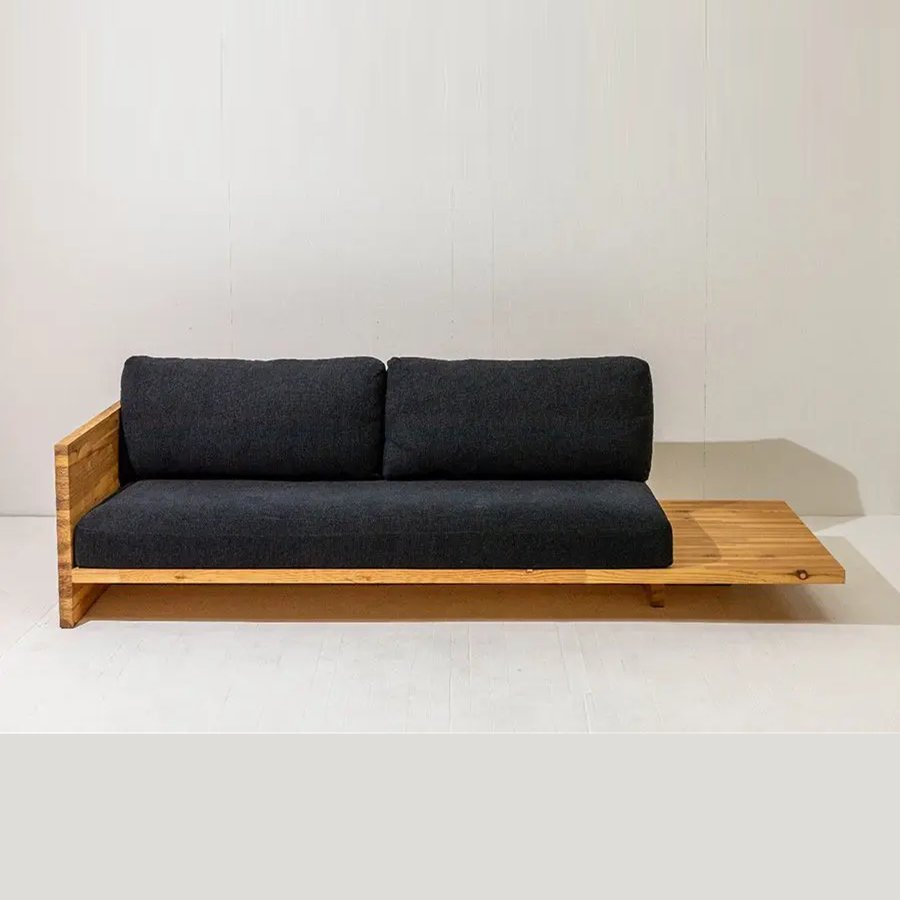 3-seater Wooden sofa