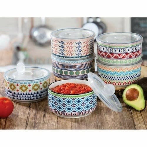 Signature Housewares 6-piece Stoneware Storage Bowls. Home Office Garden | HOG-HomeOfficeGarden | online marketplace