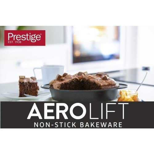 Prestige Aerolift Round Cake Tin - Non Stick Bakeware - 9 Inch. Home Office Garden | HOG-HomeOfficeGarden | online marketplace