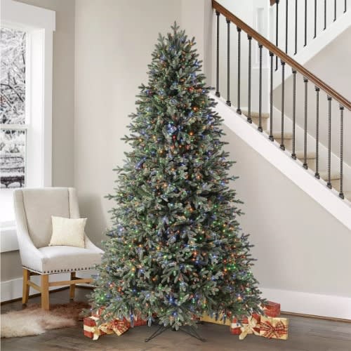 Costco 7.5 Ft Pre-lit Aspen Artificial Christmas Tree, Color-changing Radiant Micro Led