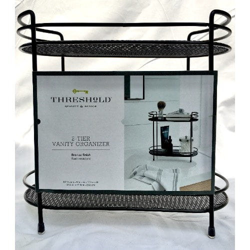 Threshold Vanity Organizer -2-tier