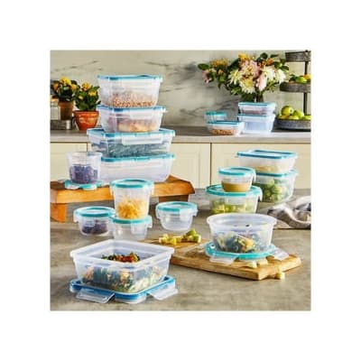 Snapware Plastic Food Storage Set - 38 Pieces