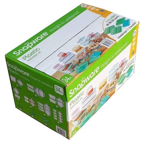 Snapware Food Storage Containers - 34 Pieces