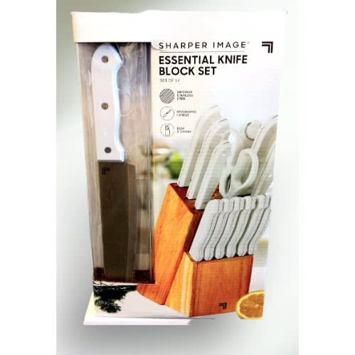 Sharper Image Knife Block Set - 14pcs