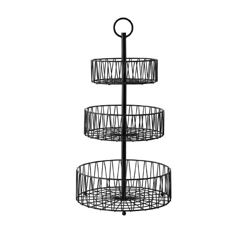 Member's Mark Wrought Iron Round Basket - 3 Tier