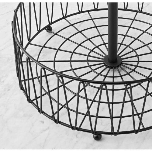 Member's Mark Wrought Iron Round Basket - 3 Tier