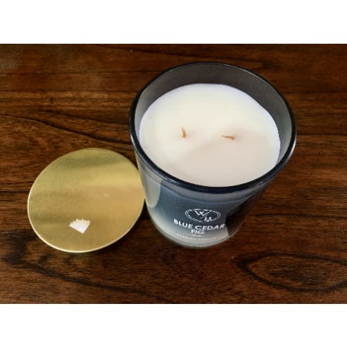 Western Brook Blue Cedar Fig Scented Candle - 16oz