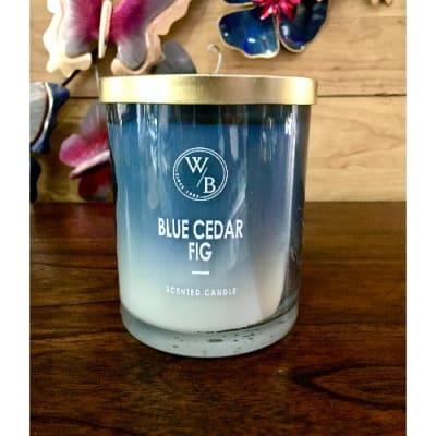 Western Brook Blue Cedar Fig Scented Candle - 16oz