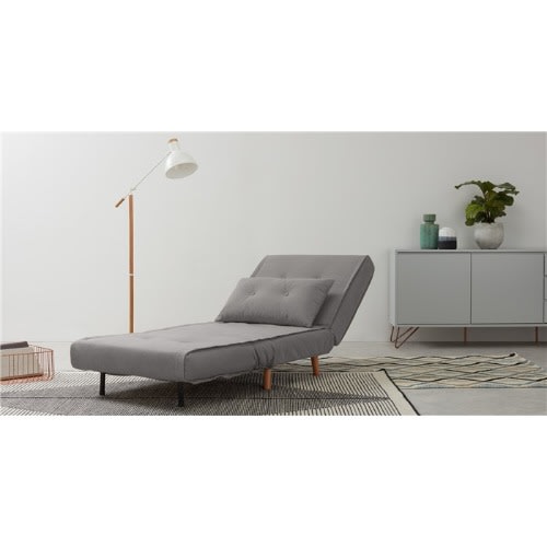 Haru Single Sofa Bed - Marshmallow Grey