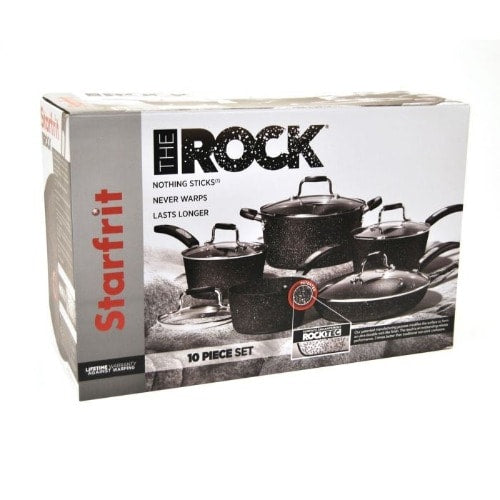 Starfrit The Rock Cookware Set - 10 Piece