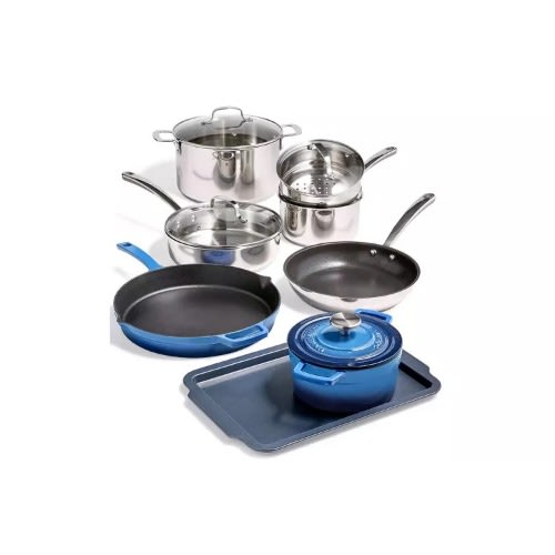 Martha Stewart Culinary Science Mixed Material Cookware Set - 12pc