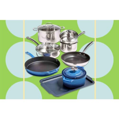 Martha Stewart Culinary Science Mixed Material Cookware Set - 12pc