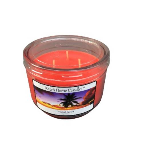 Kate's Home Tropical Sunset Scented Soy Candle - 11.5ounces