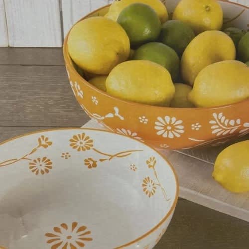 Daisy 2 Piece Serving Bowl Set