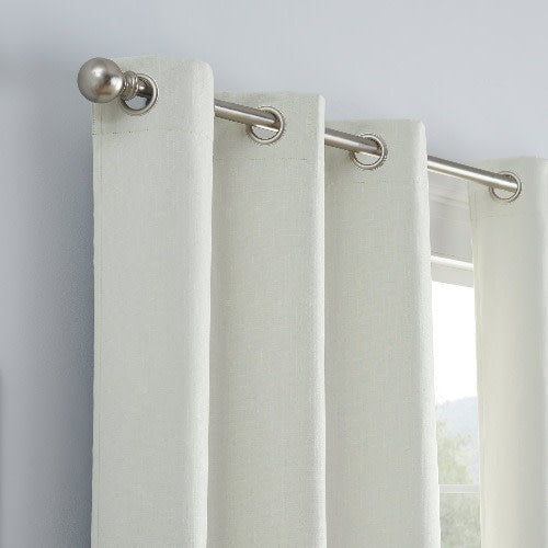 Eclipse Total Blackout 2 Curtain Panels Oscar Ivory 52in X 84in Magnetic